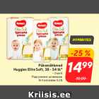 Mähkmed - Püksmähkmed
Huggies Elite Soft, 38 - 54 tk*
