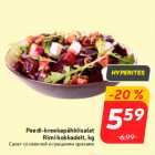 Peedi-kreekapähklisalat
Rimi kokkadelt, kg

