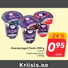 Koorene jogurt Farmi, 400 g

