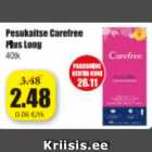 Pesukaitse Carefree Plus Long 40 tk