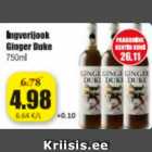 Ingverijook Ginger Duke 750 ml
