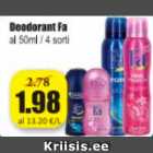 Deodorant Fa