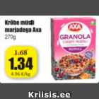 Allahindlus - Krõbe müsli marjadega Axa 270 g