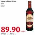 Vana Tallinn liköör