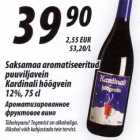 Alkohol - Saksamaa aromatiseeritud puuviljavein Kardinali hõõgvein