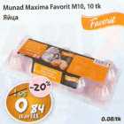 Allahindlus - Munad Maxima Favorit M10