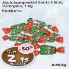 Jõulukompvekid Santa Claus, V.Pergale