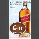 Allahindlus - Viski J.Walker Red Label