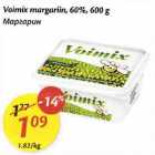 Vоimiх margariin, 60%, 600 g