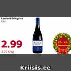 Kardinali hõõgvein
75 cl