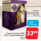 Alkohol - Cognac Courvoisier VSOP,
70 cl + 2 klaasi kinkekarbis**