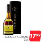 Allahindlus - Brandy Torres 10 Years, 38%, 70 cl