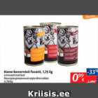 Магазин:Maxima,Скидка:Консервированный корм для собак