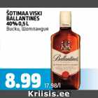 ŠOTIMAA VISKI BALLANTINES 