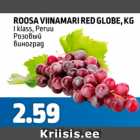 ROOSA VIINAMARI RED GLOBE, KG