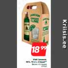 Viski Jameson,
40%, 70 cl + 2 klaasi**