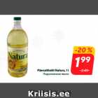 Päevalilleõli Natura, 1 l