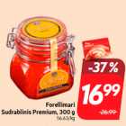 Магазин:Hüper Rimi, Rimi, Mini Rimi,Скидка:Икра форели
Sudrablinis Premium, 300 г