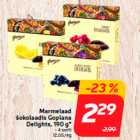 Marmelaad
šokolaadis Goplana
Delights, 190 g*
