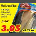 Allahindlus - Merluusafilee nahaga