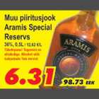 Allahindlus - Muu piiritusjook Aramis Special Reservs