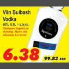 Allahindlus - Viin Bulbash Vodka