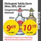 Alkohol - Piiritusjook Tekiila Sierra Silver