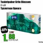 Tualettpaber Grite Blossom
8 rulli
