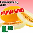 Kollane melon 1kg
