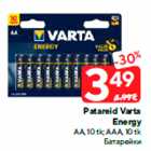 Allahindlus - Patareid Varta
Energy

