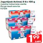 Jogurtijook Actimel, 8 tk x 100 g

