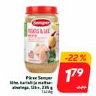 Пюре Semper
с лососем, картофелем и специями,
12k +, 235 г