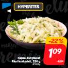 Kapsa-kurgisalat
Rimi kokkadelt, 250 g