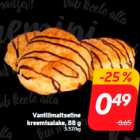Vanillimaitseline
kreemisaiake, 88 g