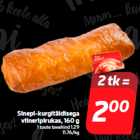 Sinepi-kurgitäidisega
viineripirukas, 160 g