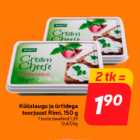 Küüslaugu ja ürtidega
toorjuust Rimi, 150 g