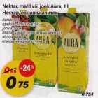 Nektar, mahl, või jook Aura, 1l