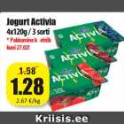 Магазин:Grossi,Скидка:Йогурт  Activia