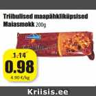 Triibulised maapähkliküpsised
Maiasmokk 200g