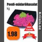 Peedi-mädarõikasalat
kg