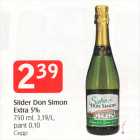 Allahindlus - Siider Don Simon
Extra