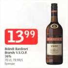 Allahindlus - Brändi Bardinet Brandy V.S.O.P.
