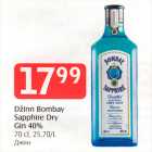 Allahindlus - Džinn Bombay Sapphire Dry
Gin
