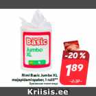 Rimi Basic Jumbo XL
majapidamispaber, 1 rulli**