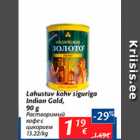 Lahustuv kohv siguriga Indian Gold 90 g