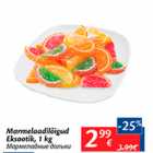 Allahindlus - Marmelaadilõigud Eksootik, 1 kg