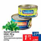 Suured tuunikala tükid, 185 g