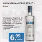 VIIN SAAREMAA VODKA