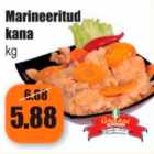 Marineeritud kana kg