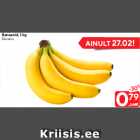 Allahindlus - Banaanid, 1 kg
